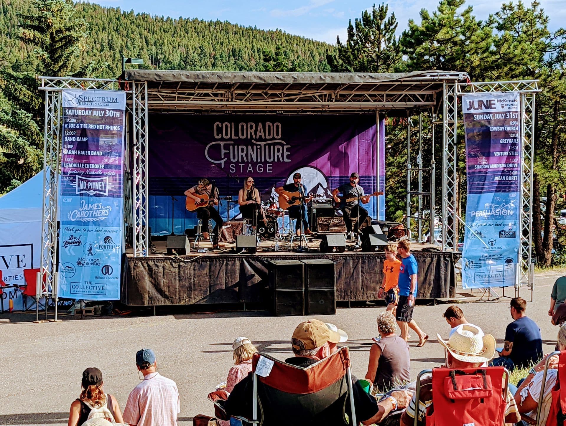 Mountain community gathered at Elevation Celebration in Conifer, Colorado